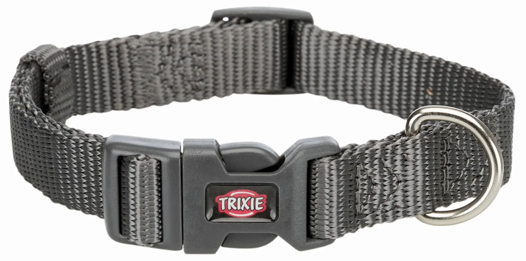  Ошейник Trixie Premium, M-L, 35-55см, 20мм, графит
