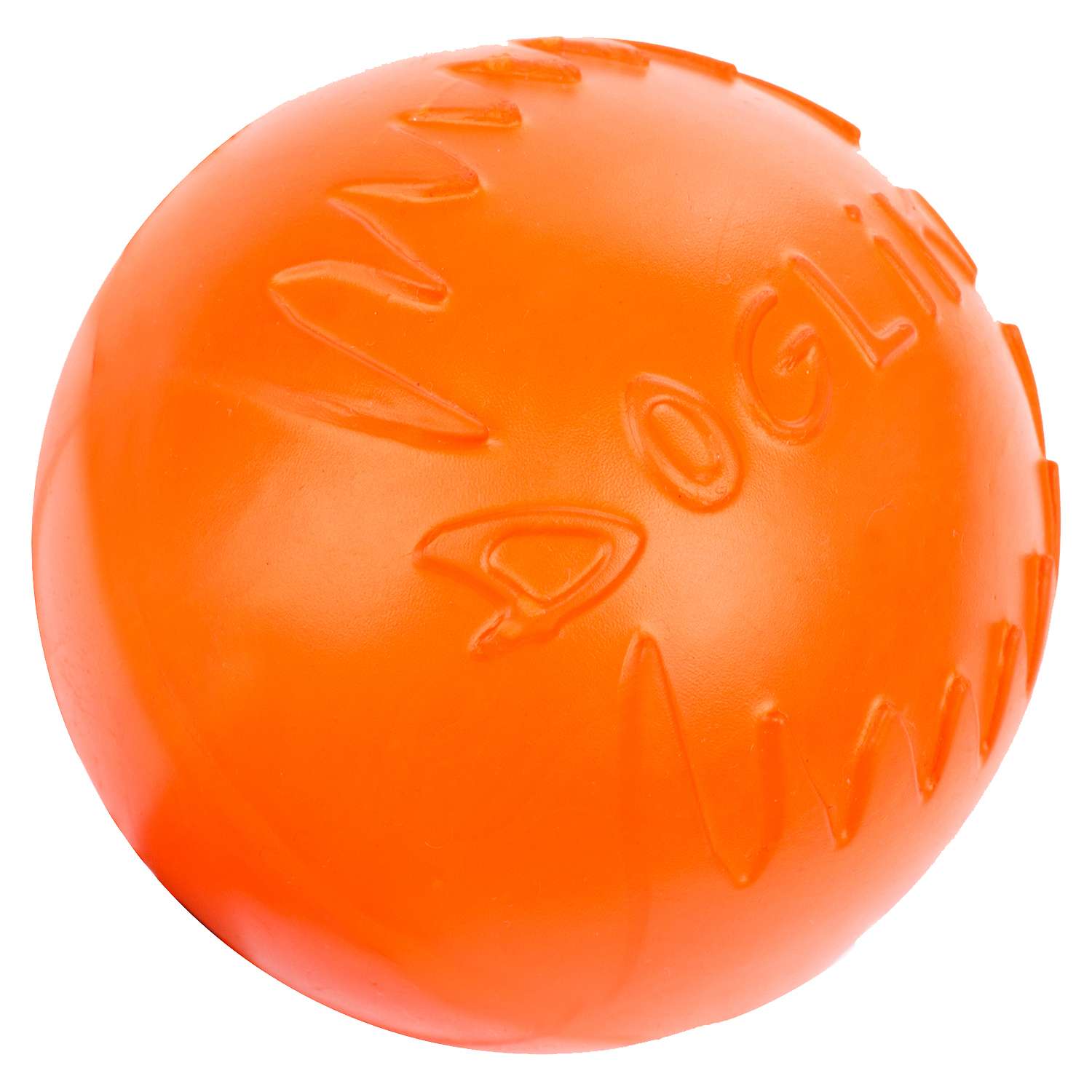  Игрушка Doglike, для собак, Мяч, средний, оранжевый 